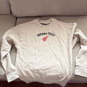 Indiana Fever Team Store Cream Sweatshirt